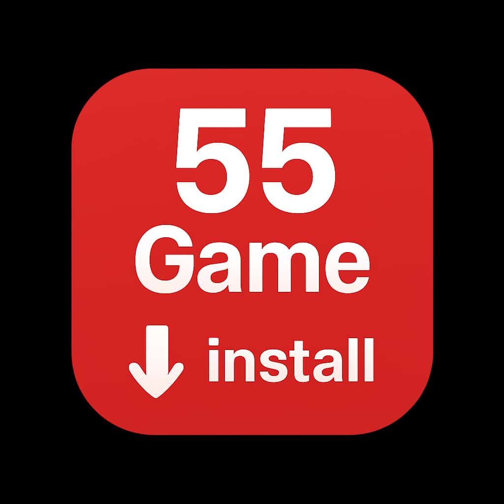 Icon representing the installation guide for 55 Game.