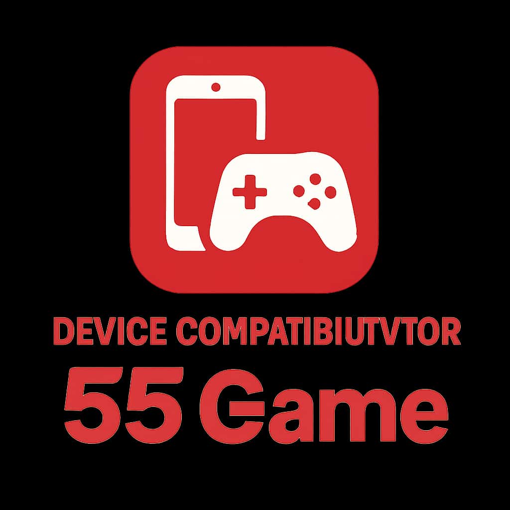 An icon representing device compatibility for 55 Game.