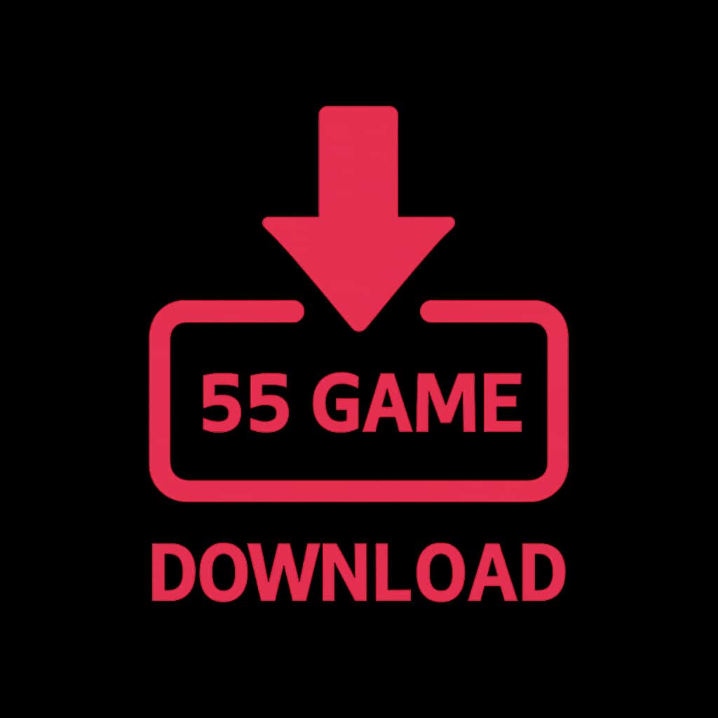 Icon indicating the download guide for 55 Game.