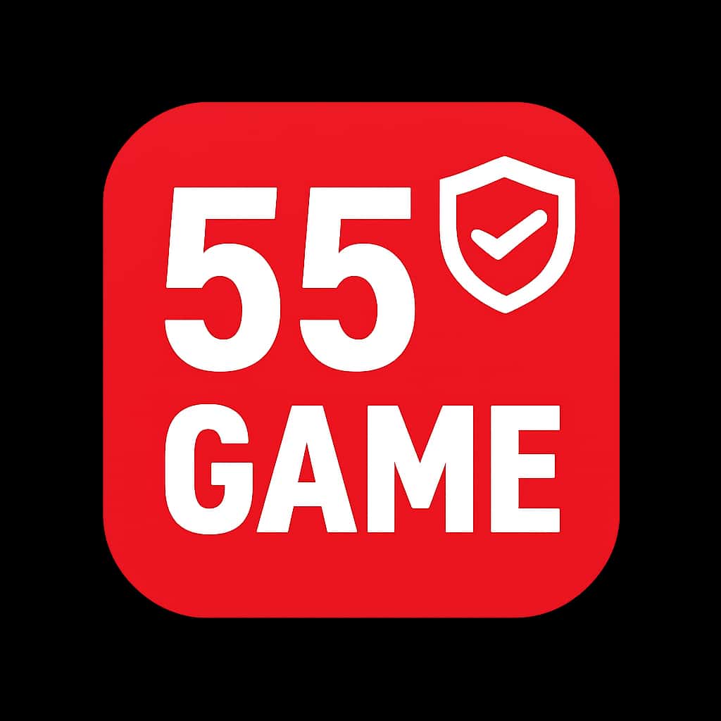 Icon representing the safety of the 55 Game app for Android.