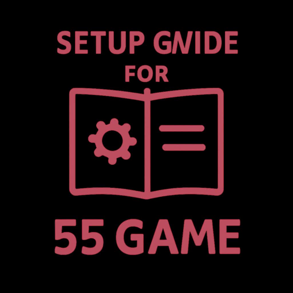 Icon representing the Setup Guide for 55 Game.