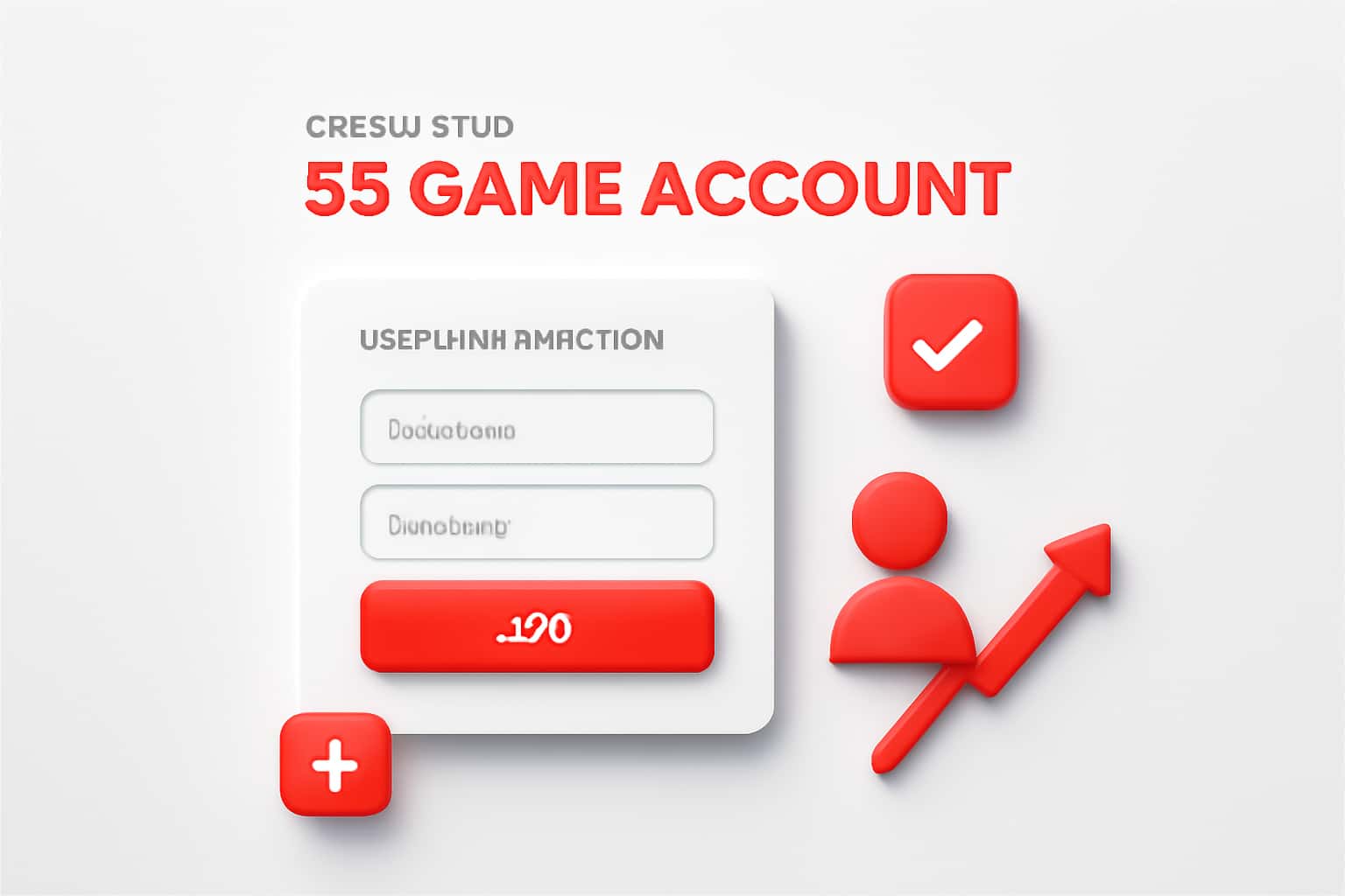 Create Your 55 Game Account Interface